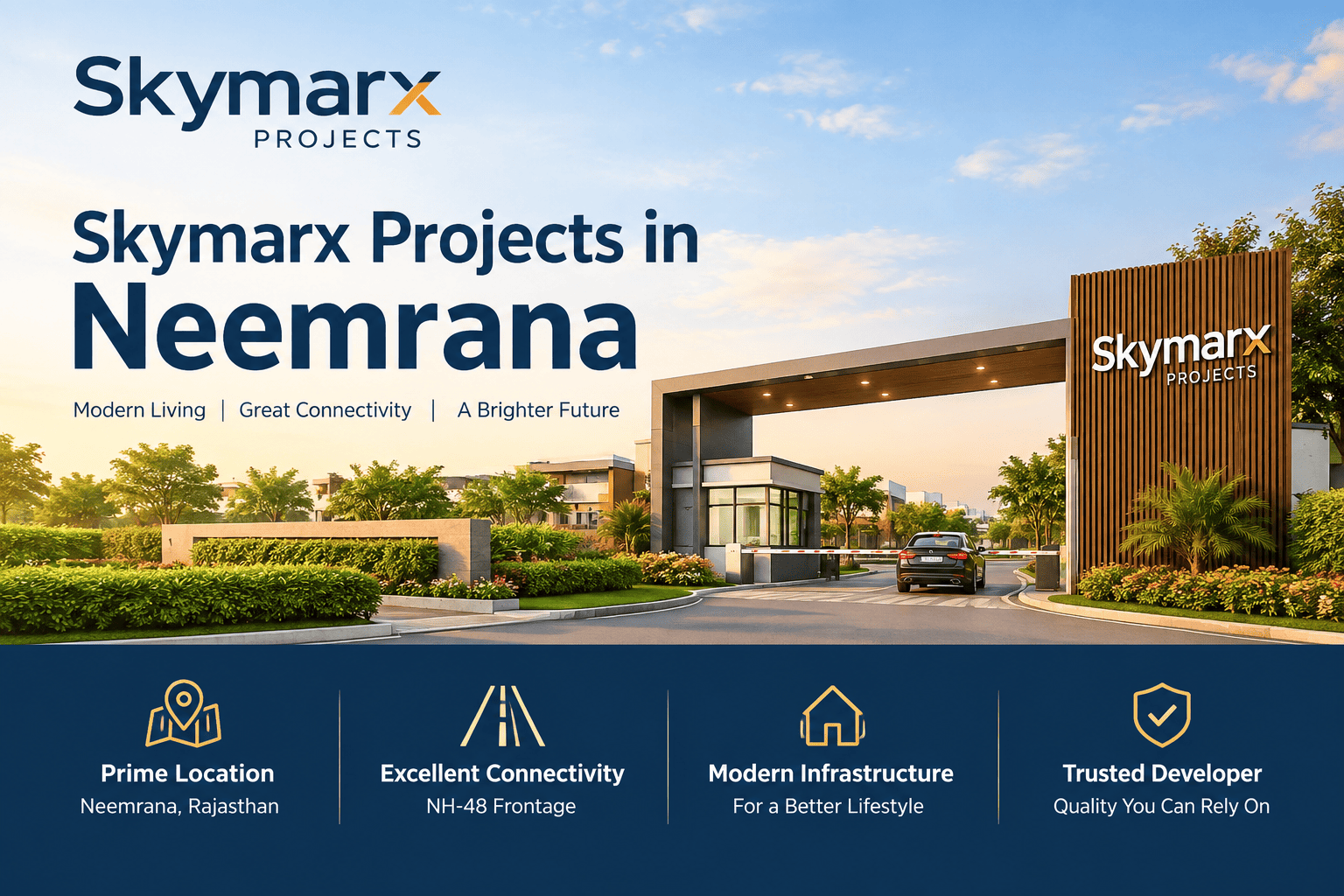 Skymarx Plots Neemrana development